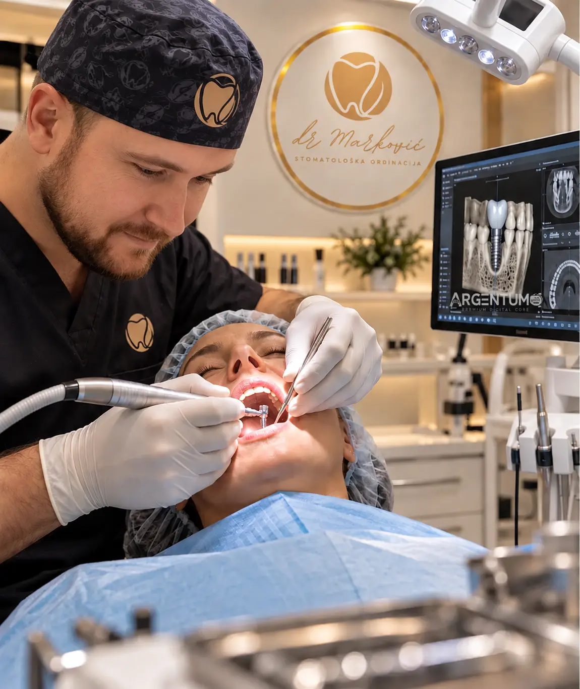 Hirurška ugradnja zubnog implantata